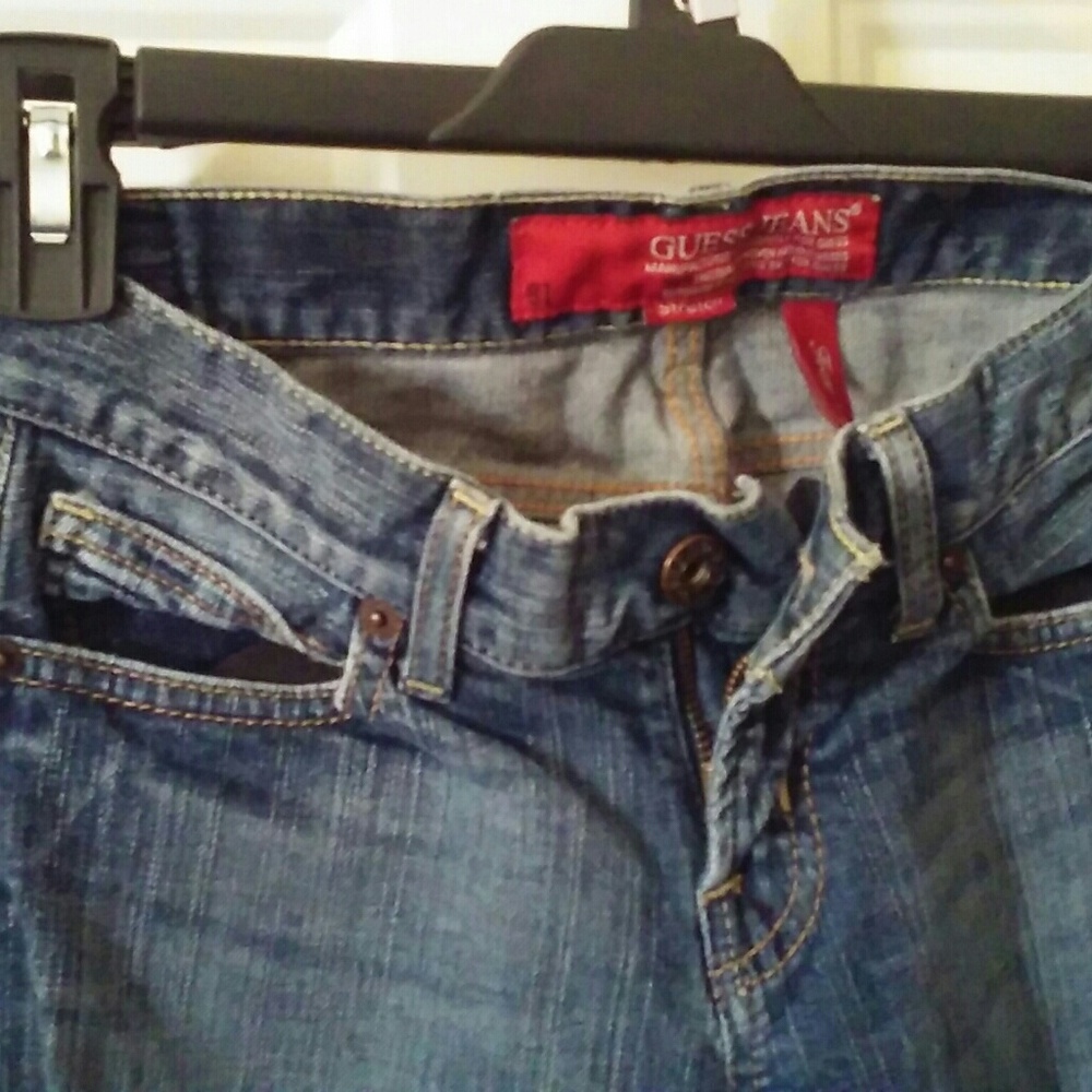 Guess jeans ladies size 24 waist. Blue